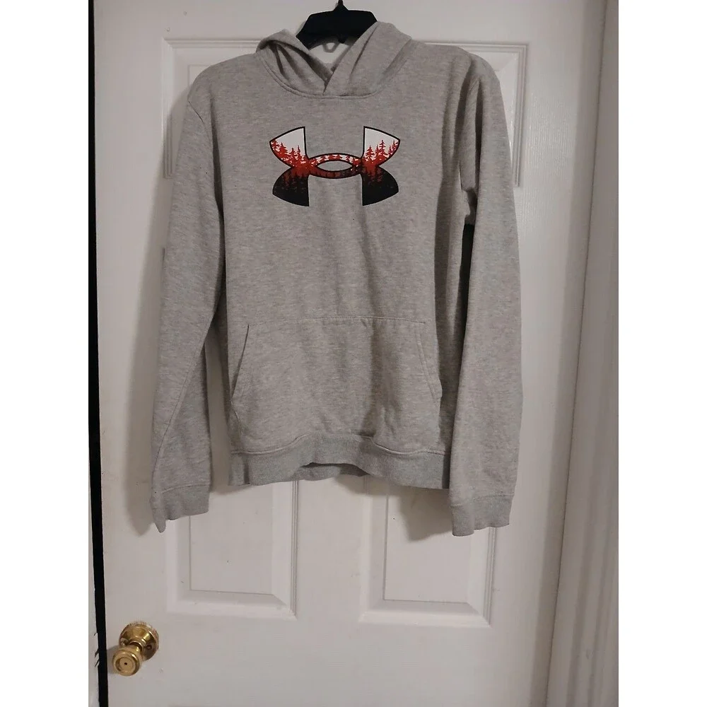 Gray Underarmour hoodie